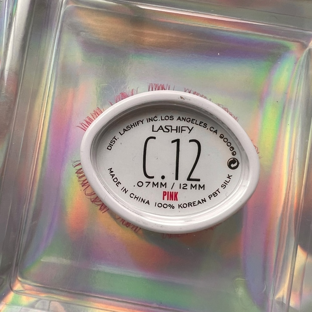 LASHIFY C.12 Pink Lashes